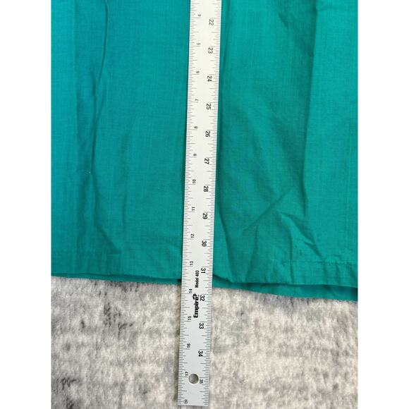 Paradise Found Green Short Sleeve Parrot Casual Button Shirt Size L Large - Picture 6 of 7